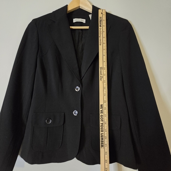 Amanda Smith Women's Size 6 Black Blazer Rn 13711 - Picture 5 of 9